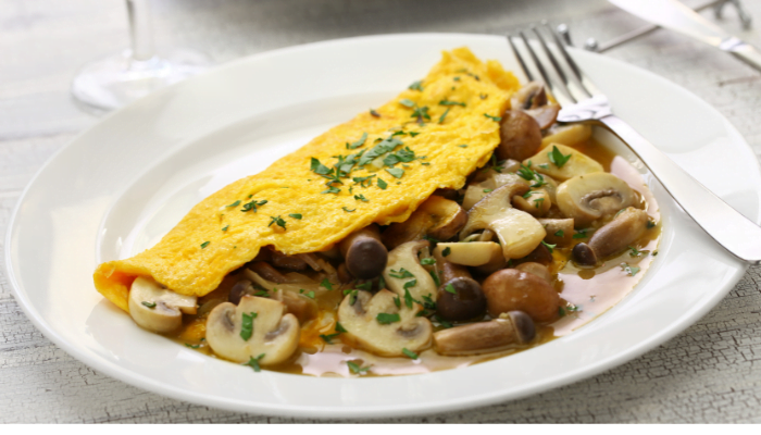 Omelete Low Carb delicioso